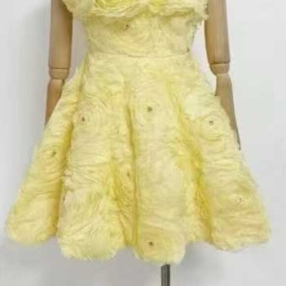 Zimmerman Embroidered Linen Midi Dress - Picture 4 of 4